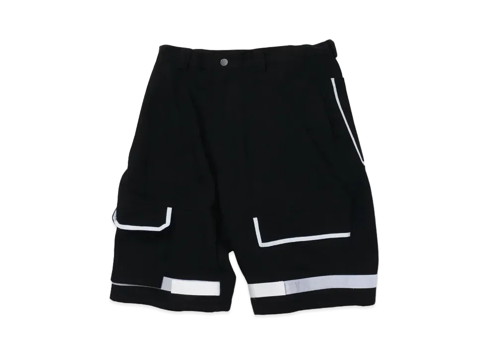 9090 Circle Logo Short-Pants "Black"
