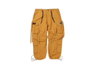 9090 TECHNO cargo pants "Yellow"