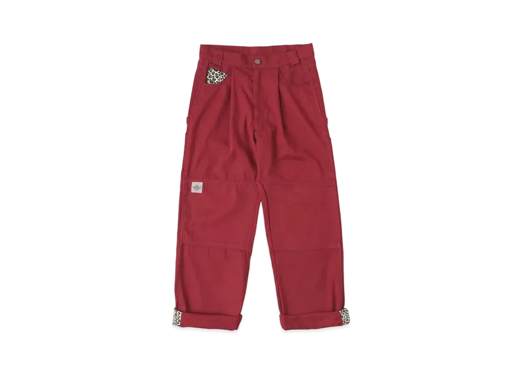 9090 Animal Painter Pants "Bordeaux"