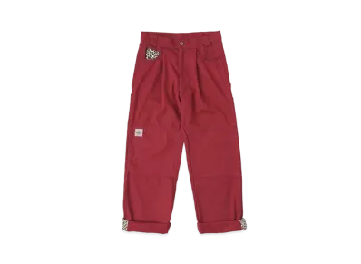 9090 Animal Painter Pants "Bordeaux"