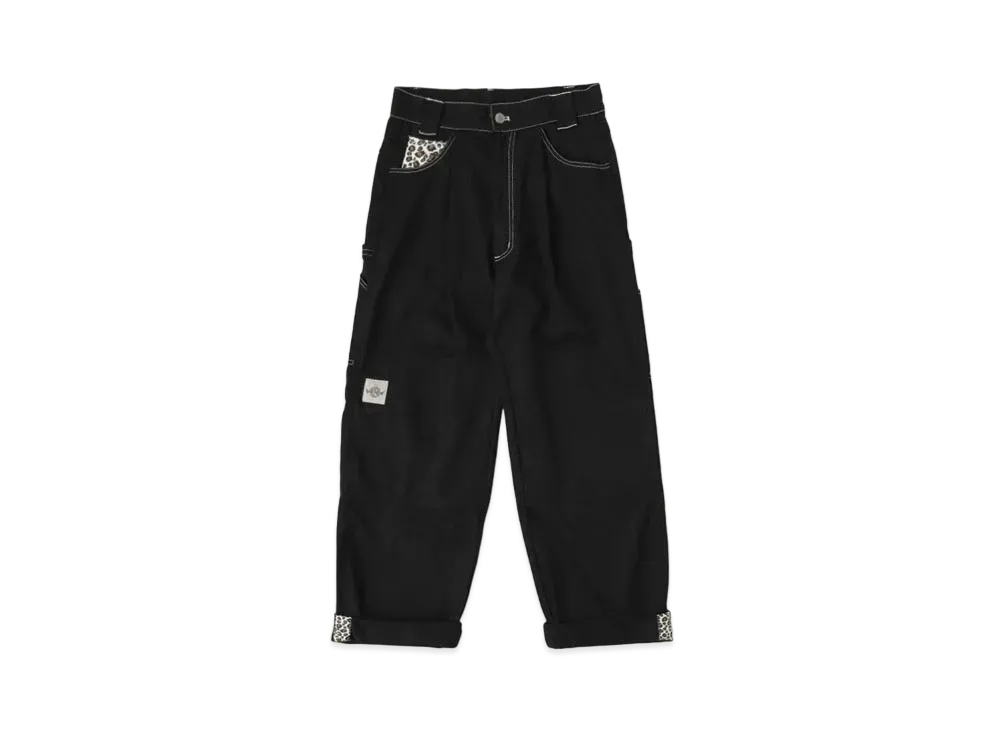 9090 Animal Painter Pants "Black"