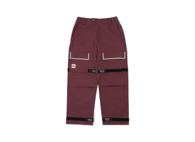 9090 Reflector Line Balloon Pants "Purple"