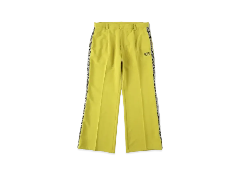 9090 Animal Flared Pants "Neon Green"