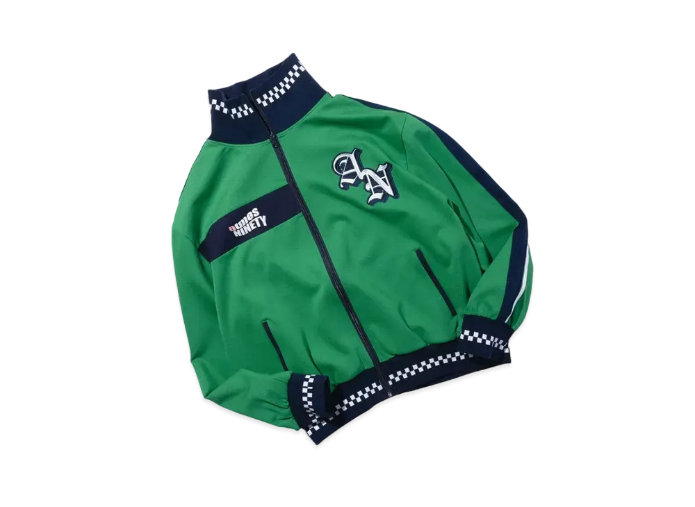 9090 x atmos pink Track Jacket "Green"