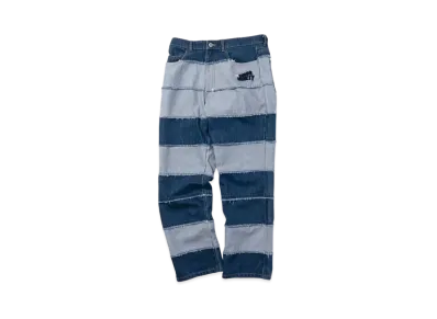 9090 x atmos pink Denim Pants "Indigo Blue"