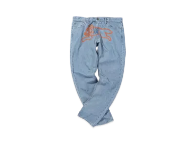 9090 x ICECREAM Denim Pants "Light Blue"