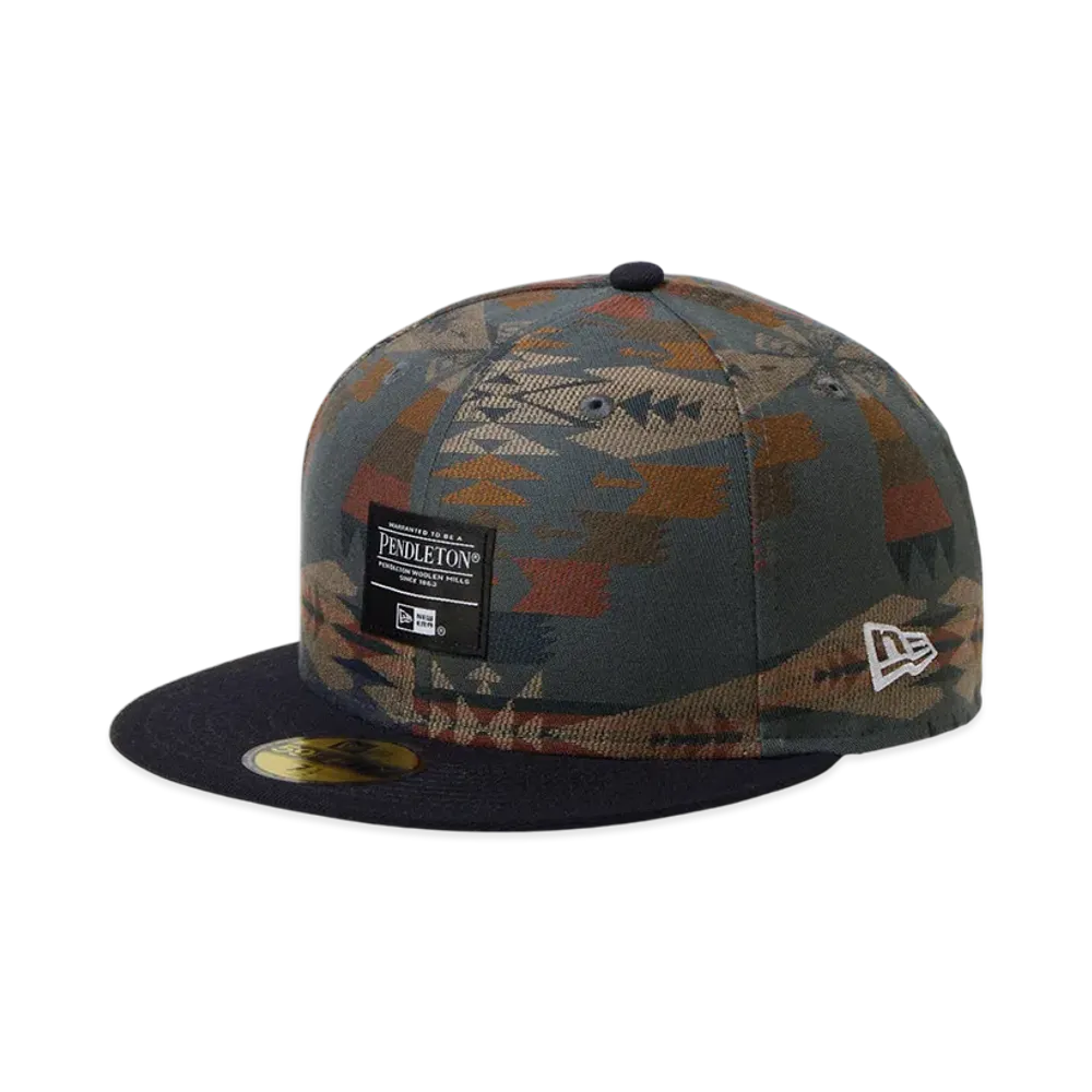 NEW ERA x PENDLETON 59FIFTY Woven Patch "Navy"