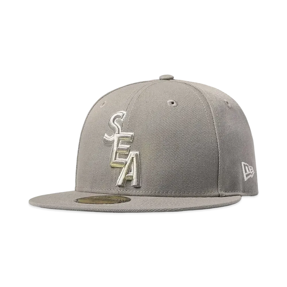 New Era x WIND AND SEA 59 Fifty Cap "Gray"