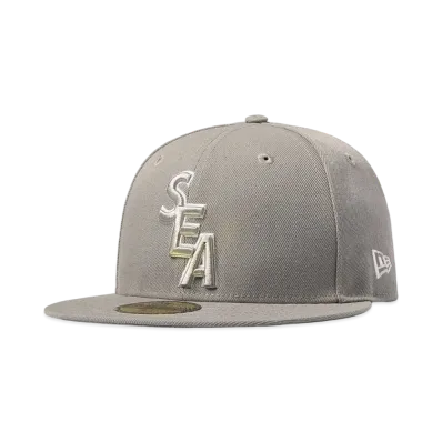 New Era x WIND AND SEA 59 Fifty Cap "Gray"