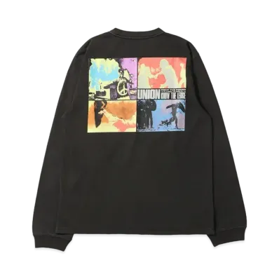 UNION Uprise L/S Tee "Vintage Black Pigment"