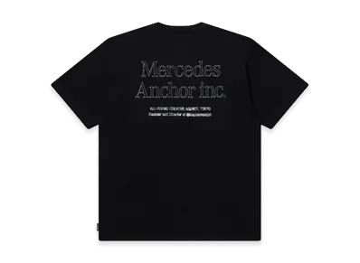 Mercedes Anchor inc. Outline Logo Tee "Black"