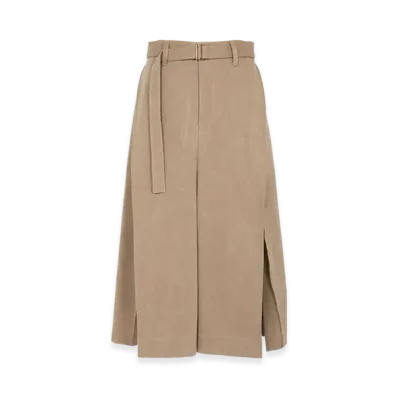 sacai Denim Mix Skirt "Beige"