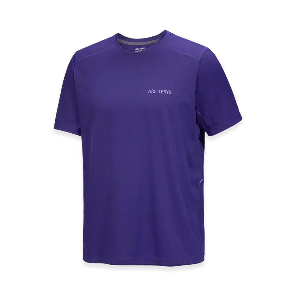 ARC'TERYX Cormac Arcbird Logo SS Men's "Soulsonic Heather/Moonstone" X000010256