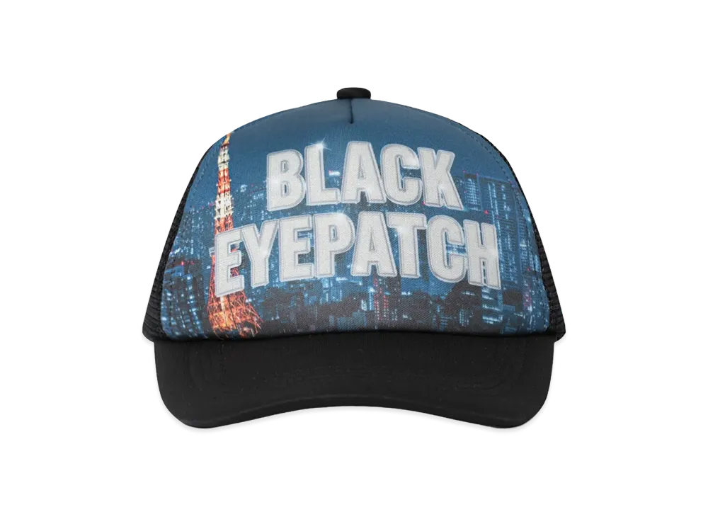 BlackEyePatch Diamond City Mesh Cap "Black"