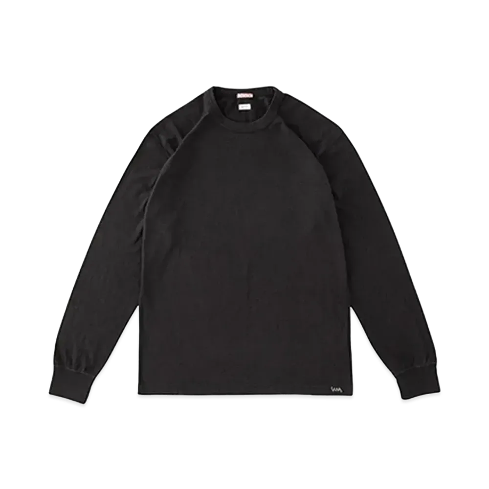 visvim SUBLIG 3-PACK L/S "Black"