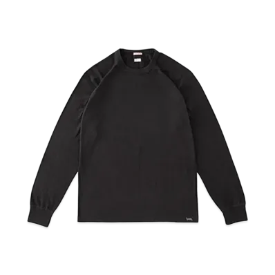 visvim SUBLIG 3-PACK L/S "Black"