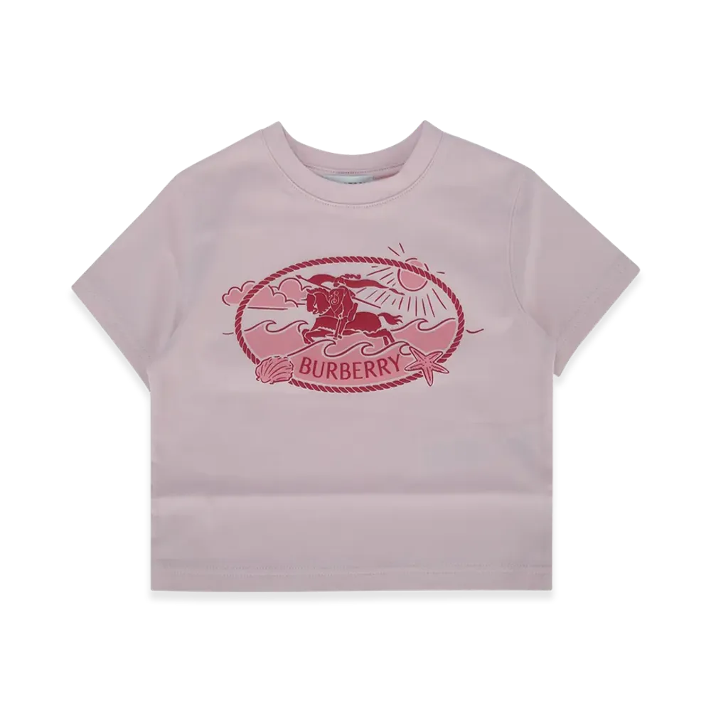 Burberry Kids T-Shirts "Mallowpink"