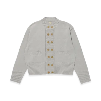 T.T Taiga Takahashi LOT.506 DB Cardigan "Light Gray"