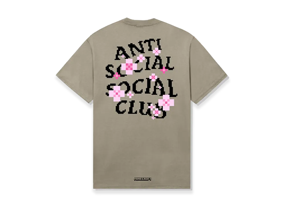 ANTI SOCIAL SOCIAL CLUB x Minecraft Cherry Blossom Tee "Natural"