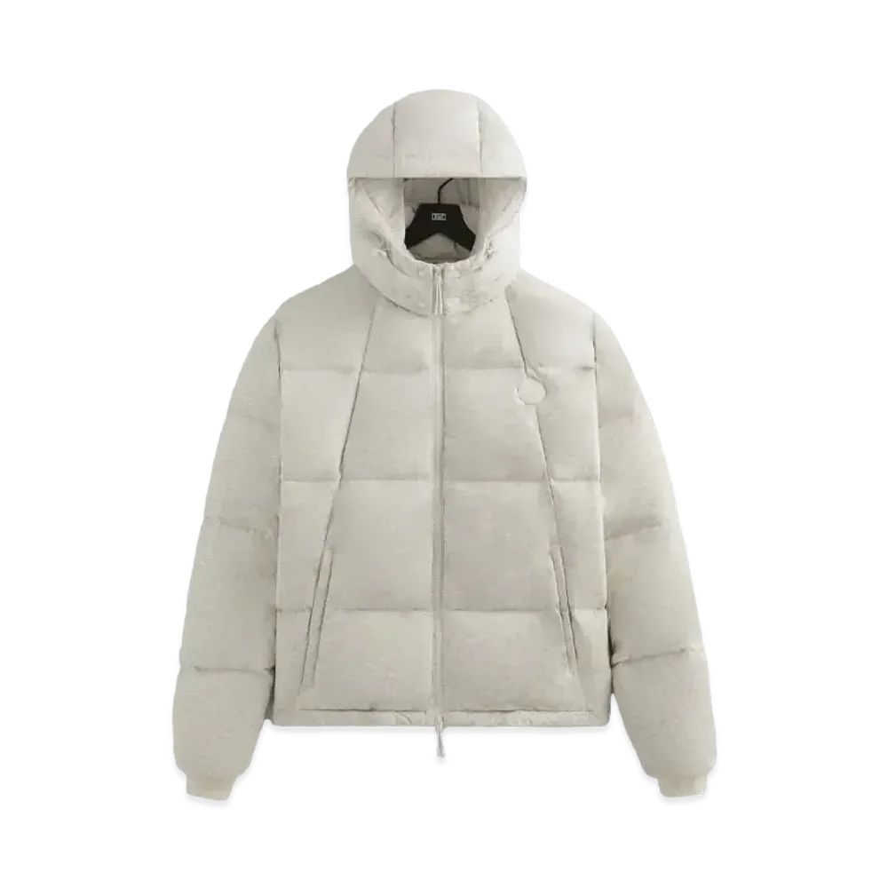 Kith Jersey Midi Puffer "Hero Heather"