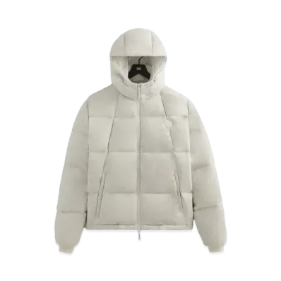 Kith Jersey Midi Puffer "Hero Heather"