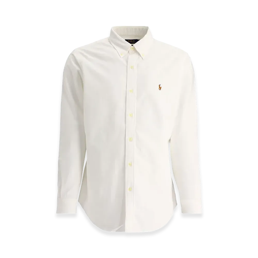 Polo Ralph Lauren Cotton Oxford Shirt "White"
