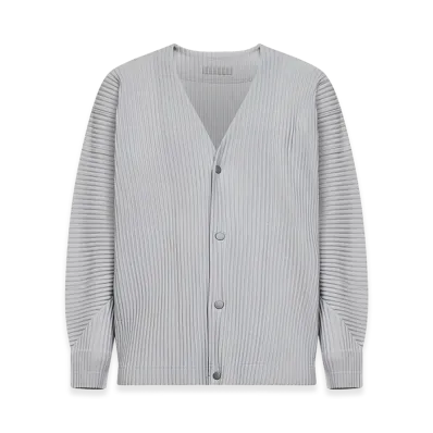 HOMME PLISSE ISSEY MIYAKE Cardigan "Gray"