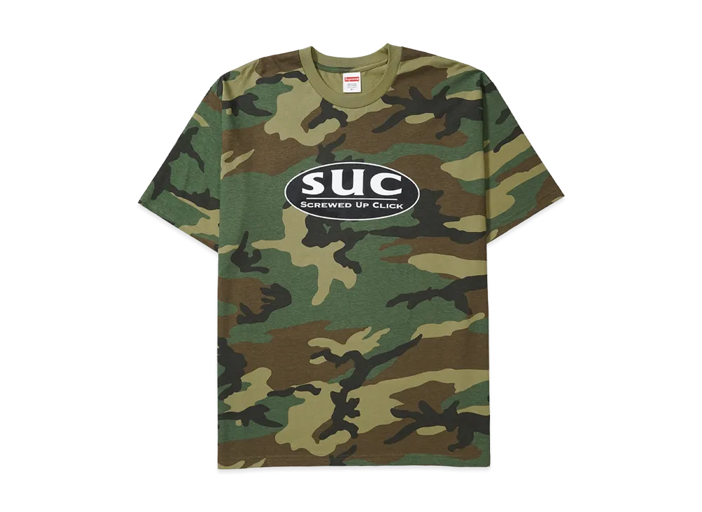 Supreme x DJ Screw SUC Tee "Woodland Camo"