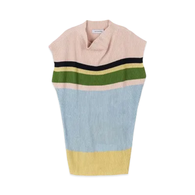 KIKO KOSTADINOV Essick Stripe Short Sleeve "Pink/Sky Blue"