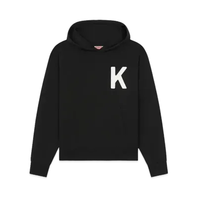KENZO 'ELEPHANT' Embroidery Hoodie "Black"