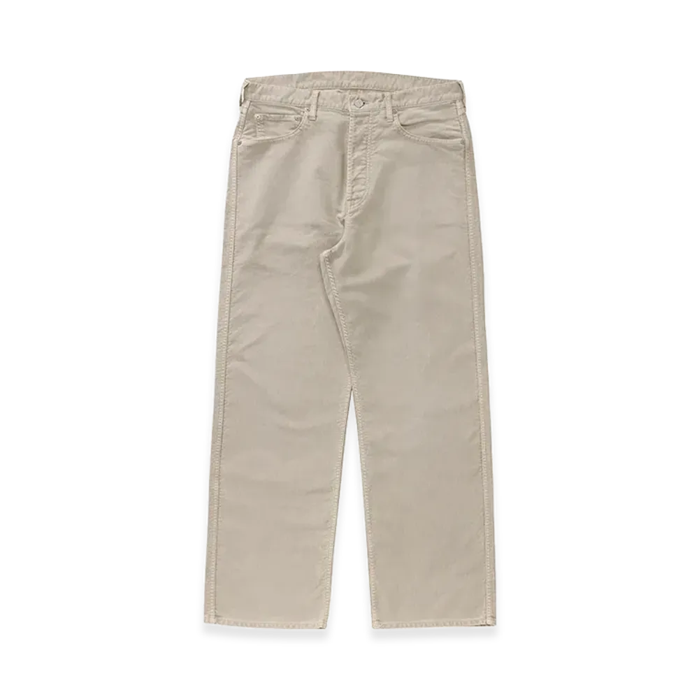 visvim Fluxus 01 Wide G.Cords "Ivory"