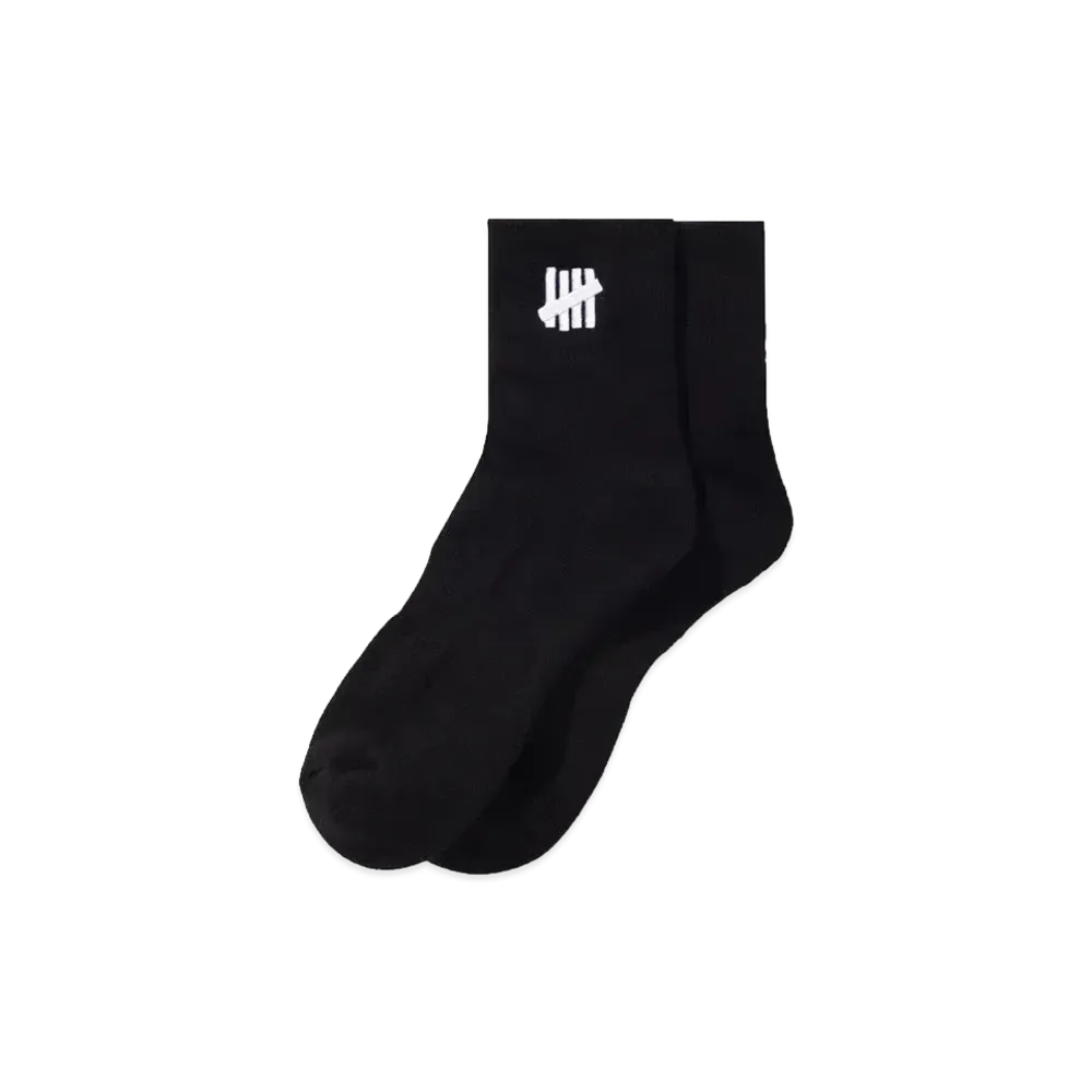 UNDEFEATED Icon Ankle Sock "Black"