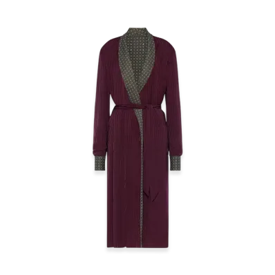 Maison Margiela Robe de Chambre Reversible Coat "Bordeaux"