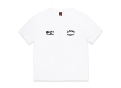WACKO MARIA x Death Row Records Washed Heavy Weight T-Shirt "White"