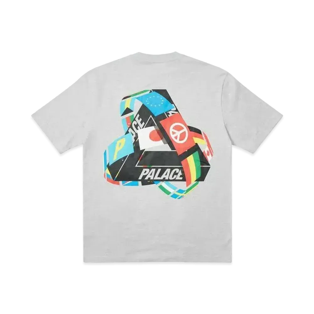 PALACE Tri-Flag T-Shirt "Grey"