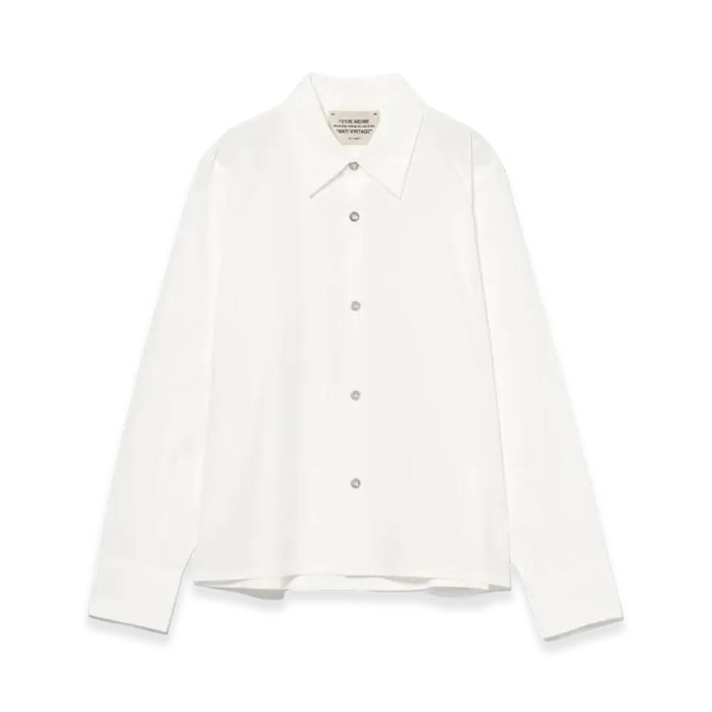 BEAMS FUTURE ARCHIVE Broad Shirt "White"