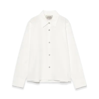 BEAMS FUTURE ARCHIVE Broad Shirt "White"