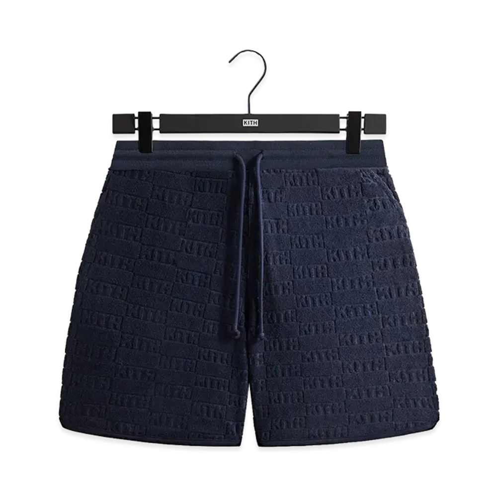 Kith Monogram Towel Terry Jordan Short "Nocturnal"