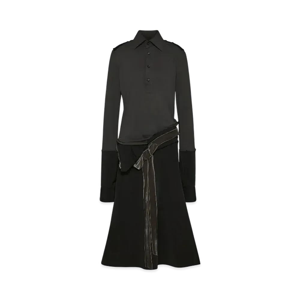 Maison Margiela Women's Work-In-Progress Dress "Black"