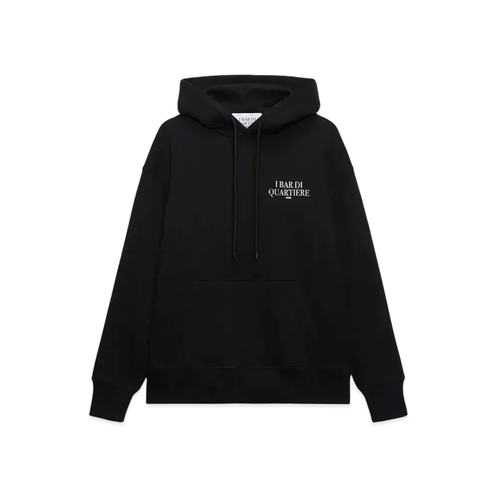MSGM I Bar Di Quartiere Hoodie "Black"