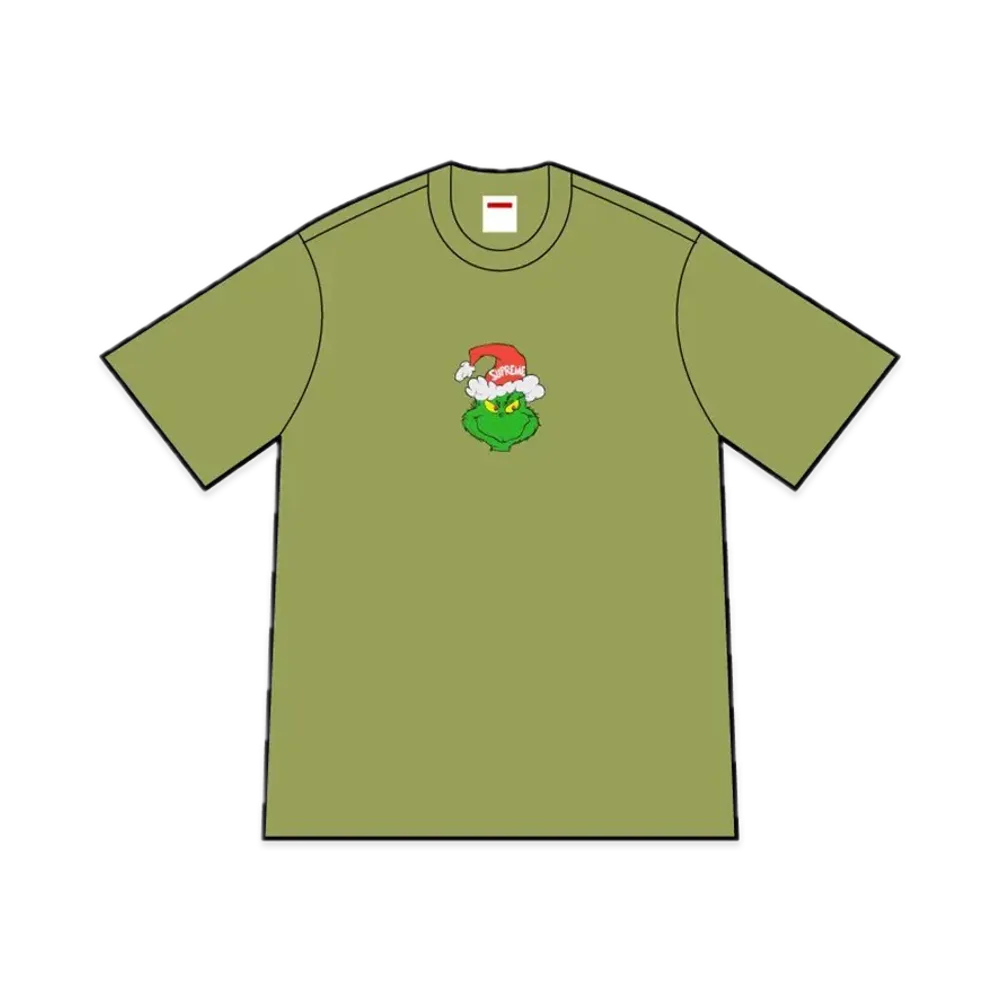 Supreme Grinch Tee "Moss"