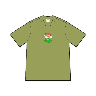 Supreme Grinch Tee "Moss"