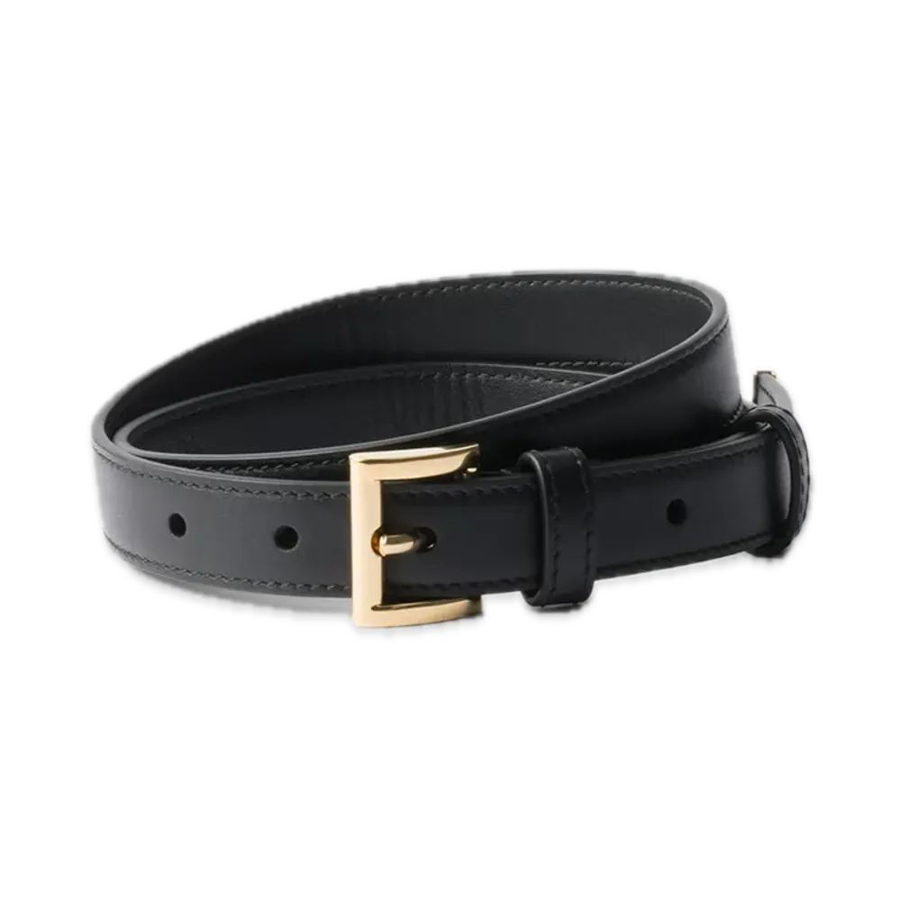 PRADA Leather Belt "Black"