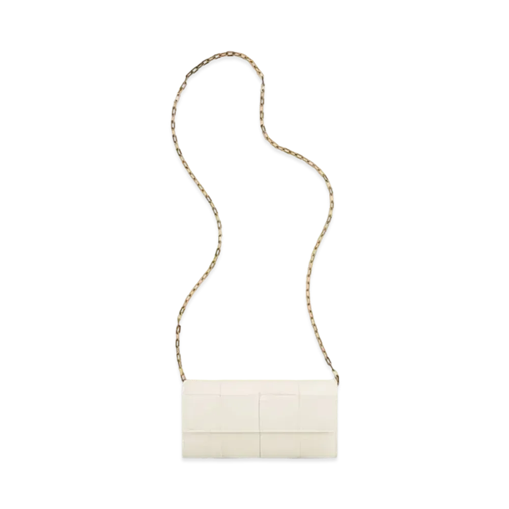 Bottega Veneta Cassette Chain Wallet "Choke"