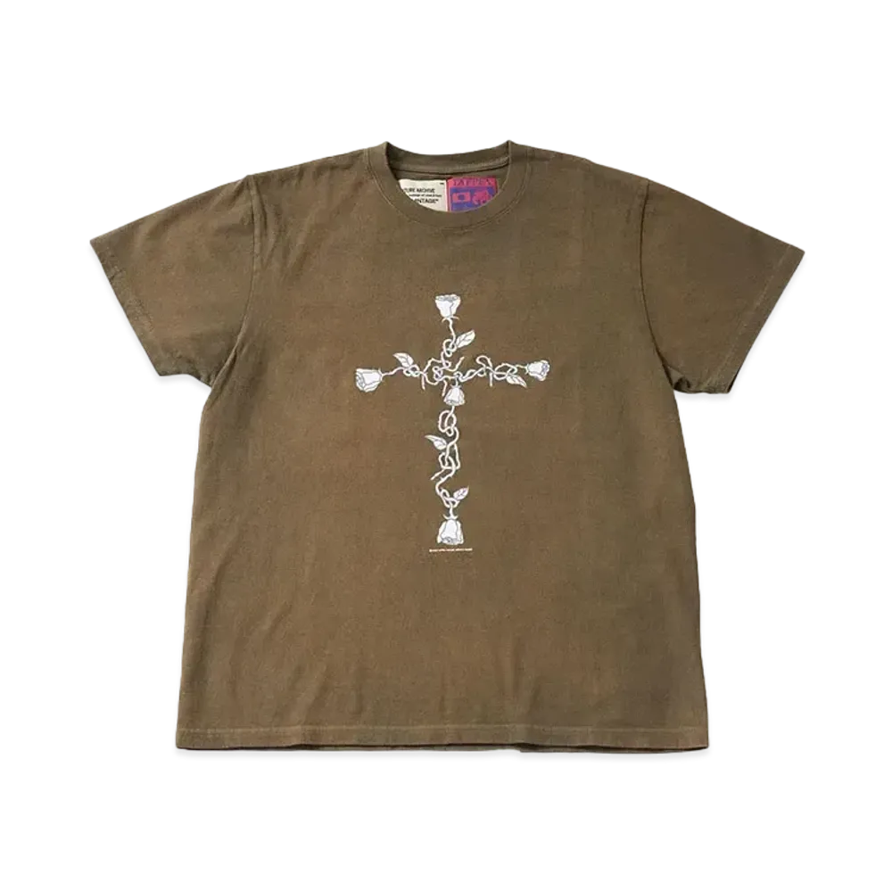 TAPPEI x FUTURE ARCHIVE T-shirt #1 "Dark Brown"