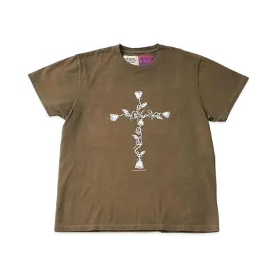 TAPPEI x FUTURE ARCHIVE T-shirt #1 "Dark Brown"