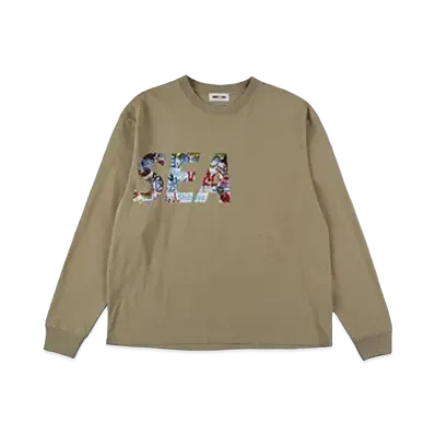 WIND AND SEA x LEE KAN KYO L/S Tee "Sand"