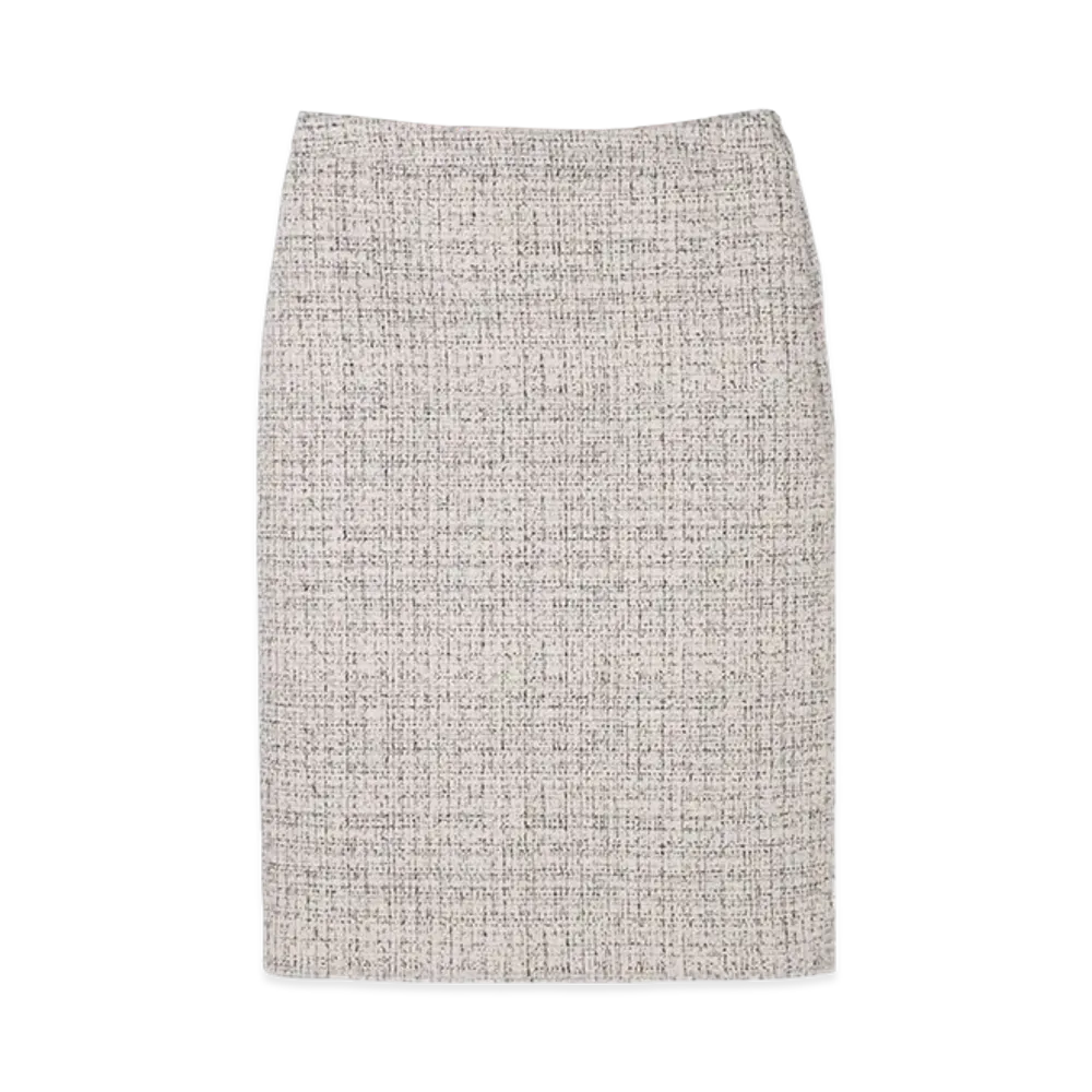 CELINE Skirt Pencil Skirt "Ivoire/Noir"