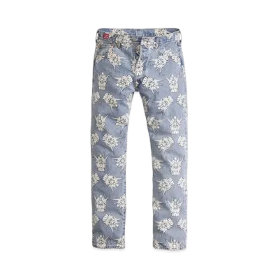 Levi's x Mobile Suit Gundam SEED '93 501 Jeans "Blue"