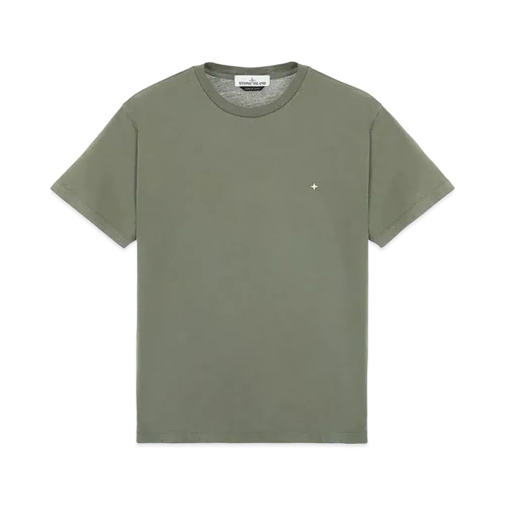 Stone Island 21213 60/2 COTTON JERSEY_SLIM FIT "Sage Green"